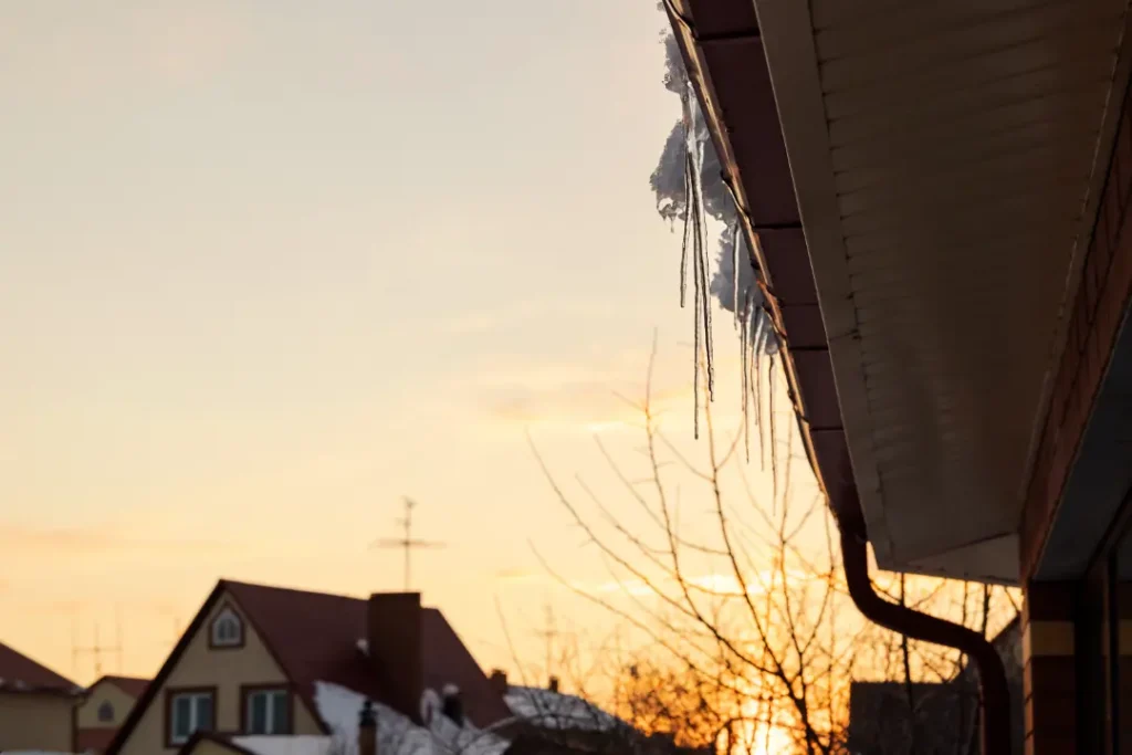 Why Icicles Form on Gutters
